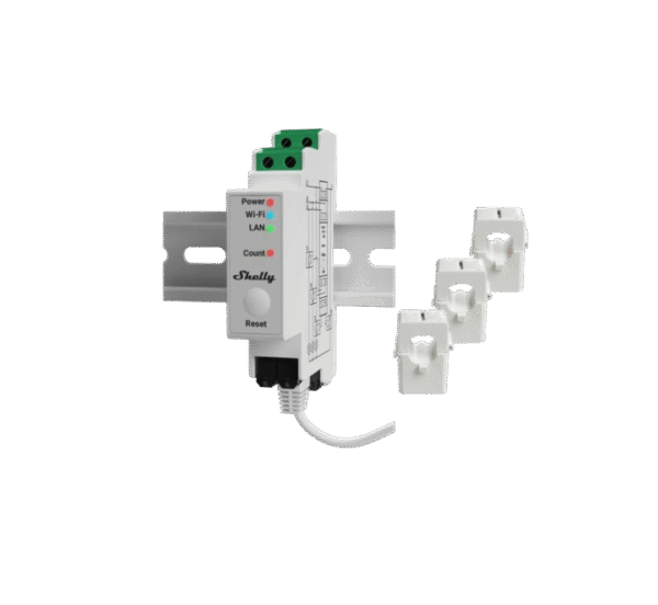 Energiamittari Shelly Pro 3EM